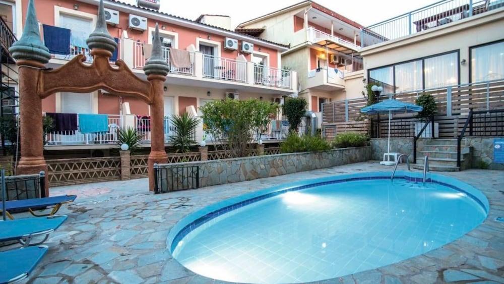 Mavrikos Hotel Plános Exterior foto